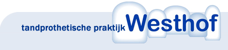 Tandprothetische praktijk Westhof – Deventer en Gouda; kunstgebit, protheses, implantaten en reparaties. Logo